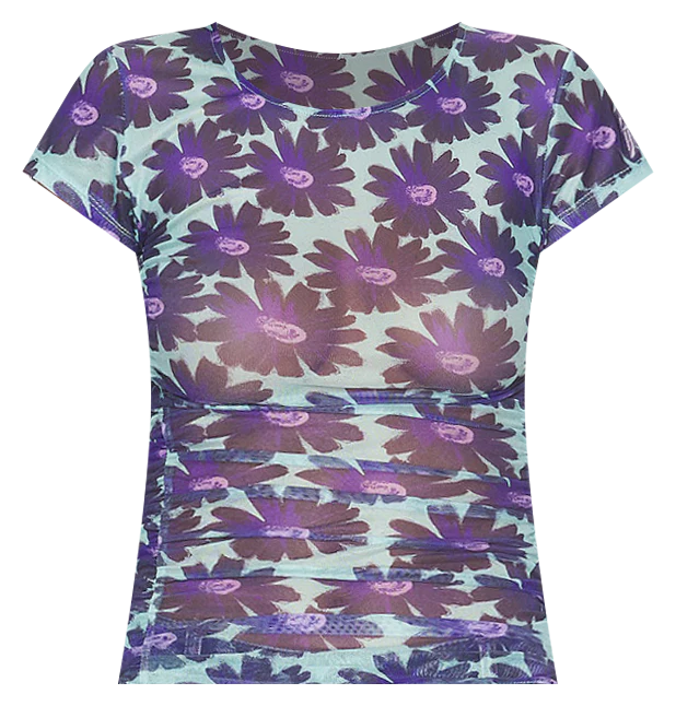 Keep It Simple Mesh Baby Tee