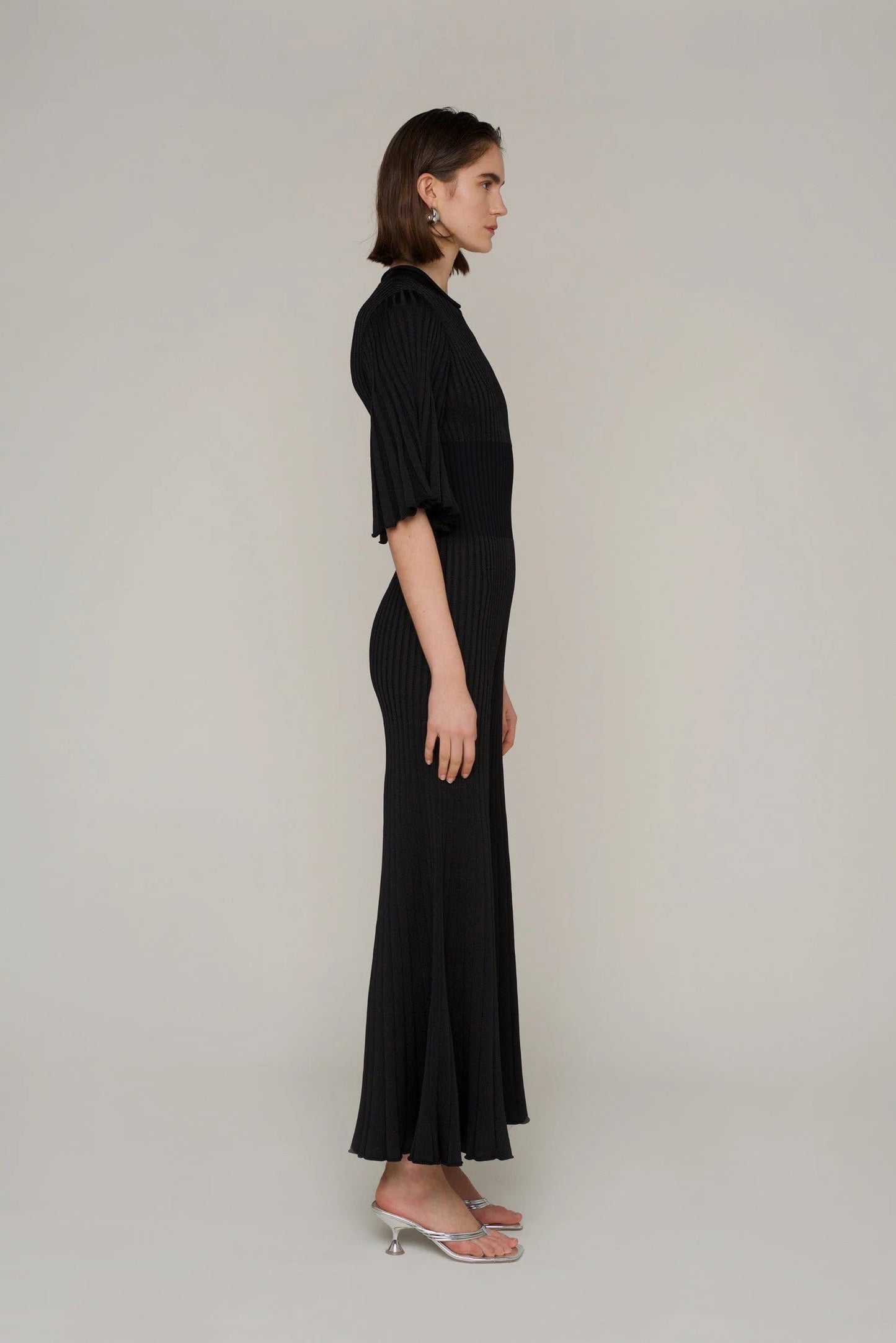 Bae Wide Leg Fitted Knit Jumpsuit