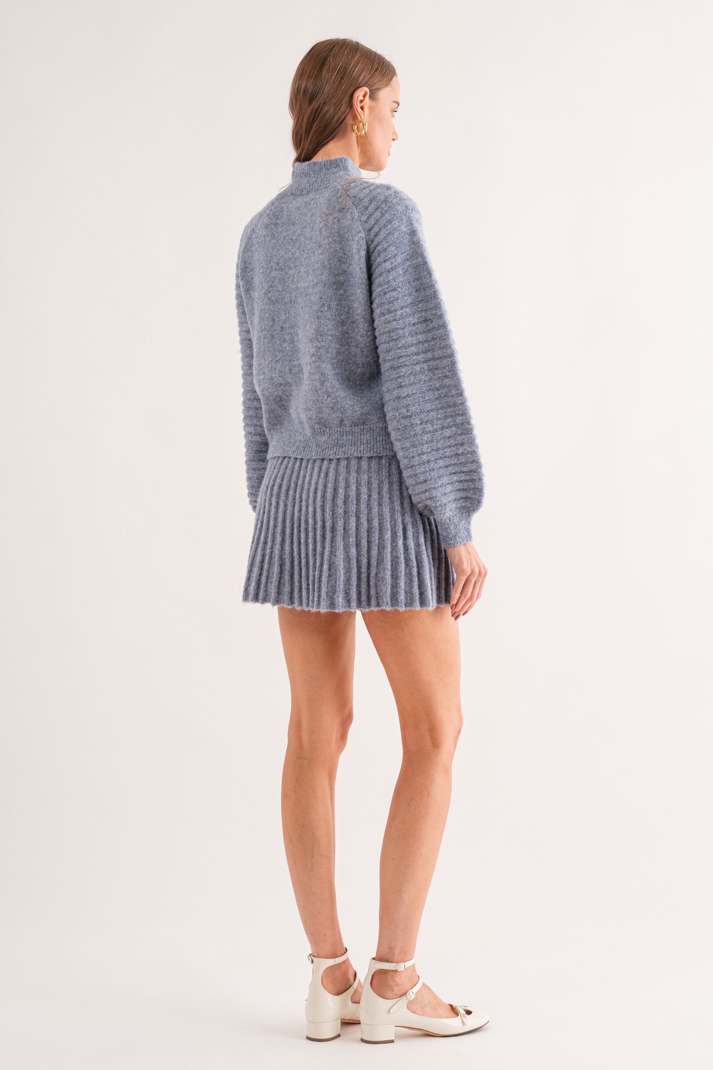 Gabrielle Dusty Blue Sweater