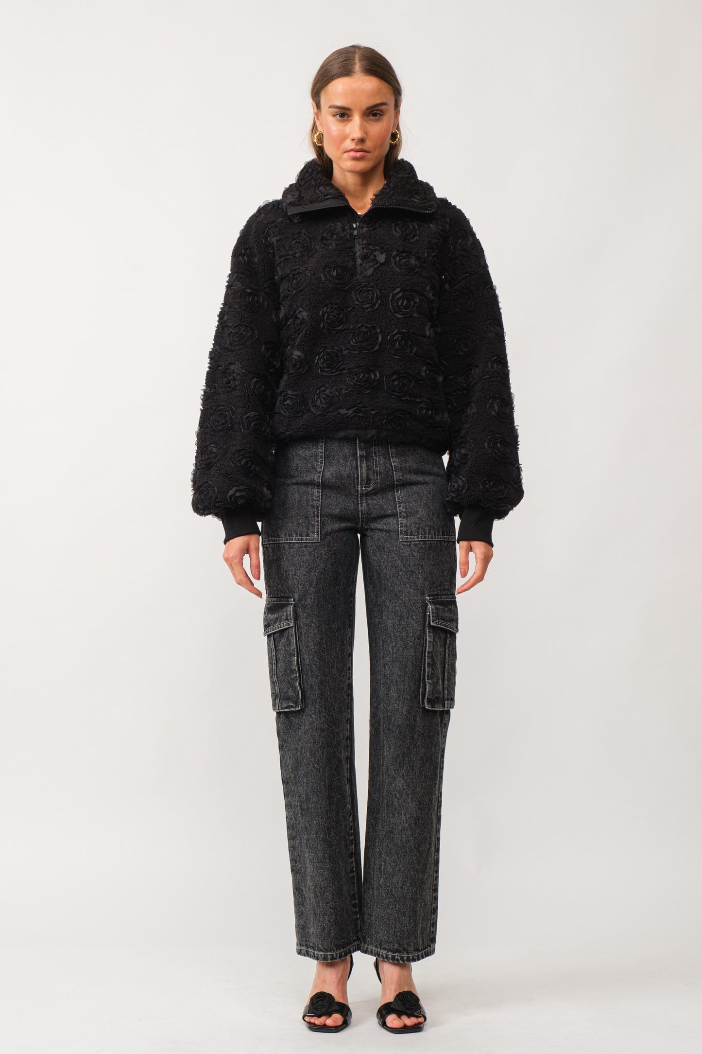 Rosie Half Zip Sweater