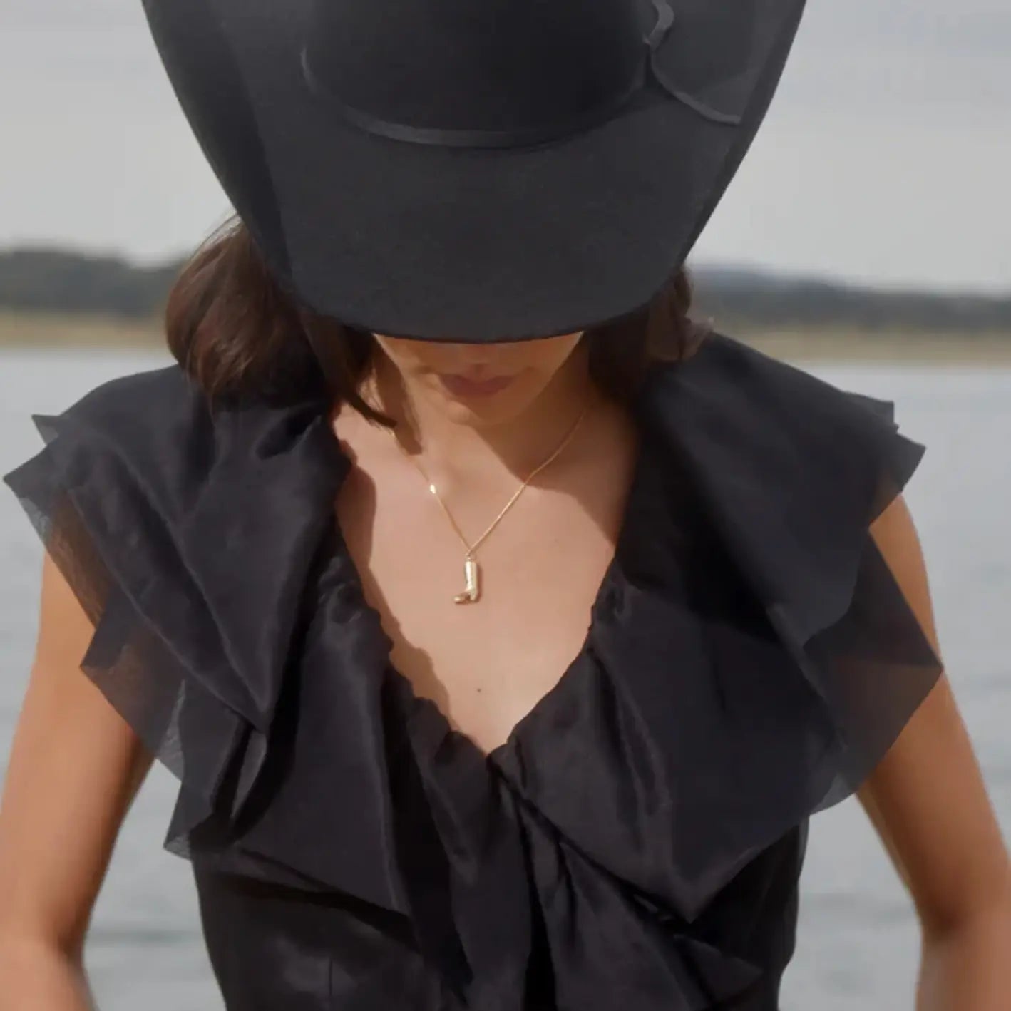Cowgirl Costal Dainty Boot Necklace