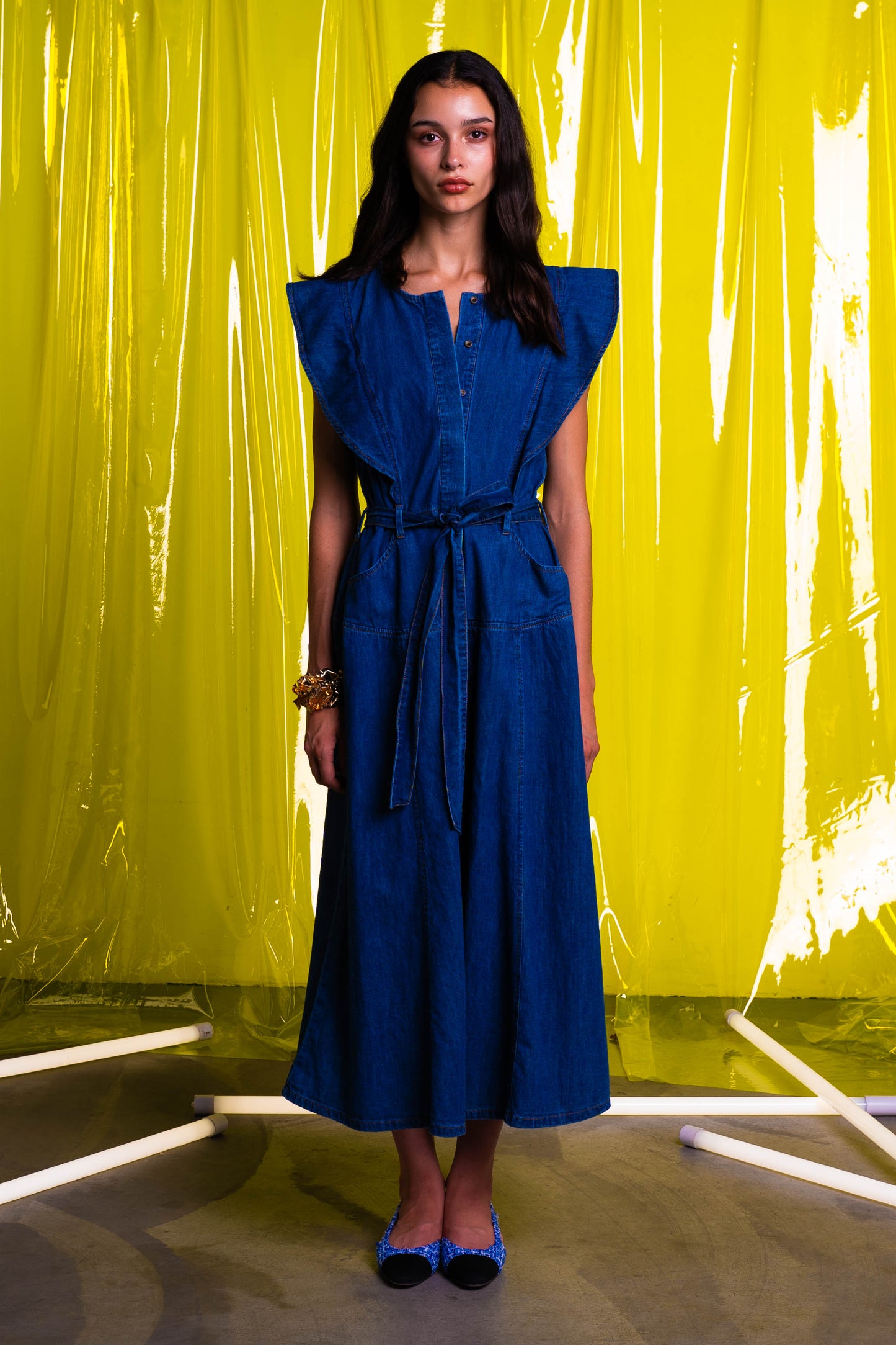 Indigo Denim Dress