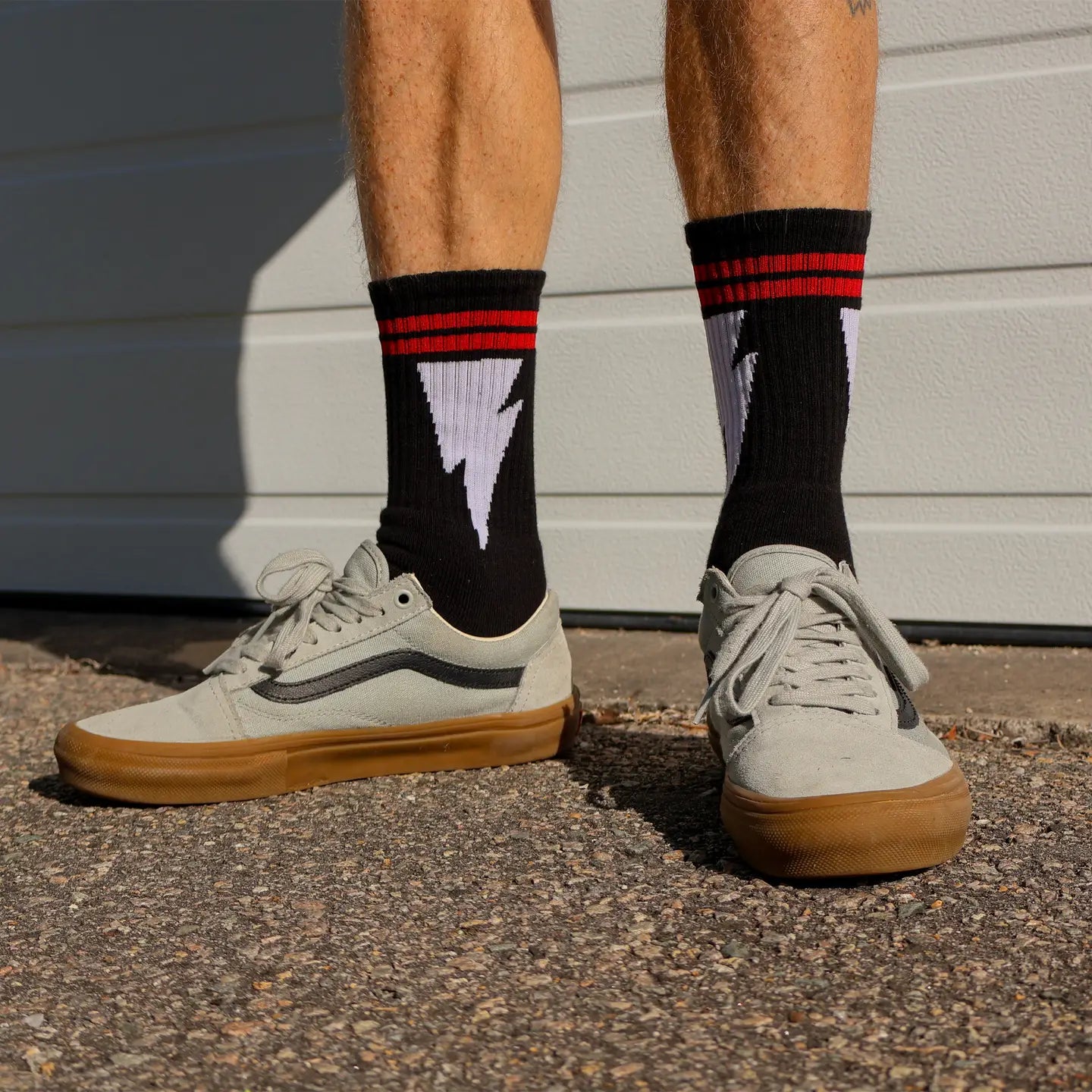 SOCCO Naturals | Mike Vallely Lightning Bolt Socks