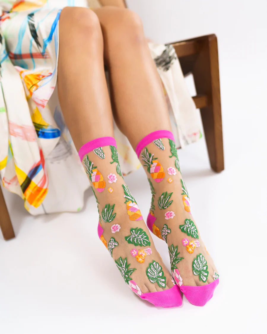 Sock Candy Sheer Ankle Sock