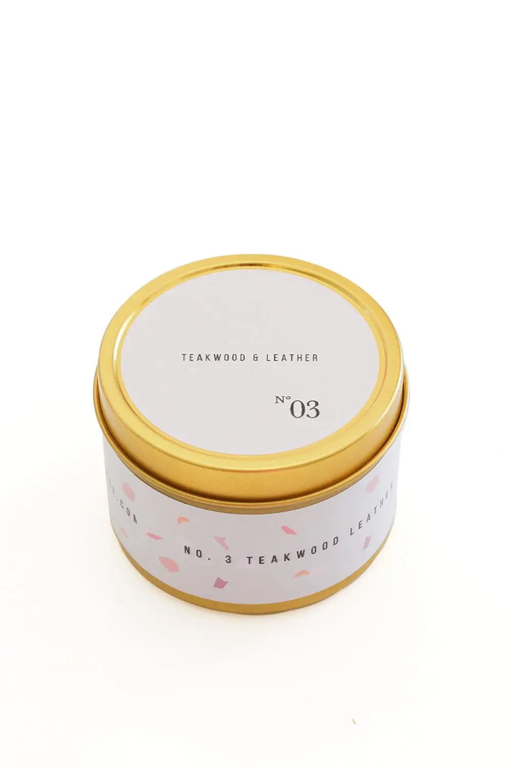 Gold Tin Candle