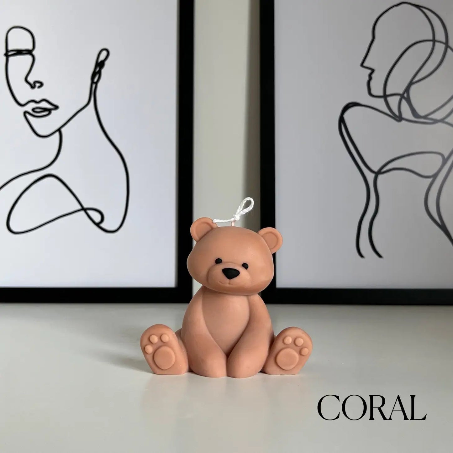 Teddy Bear Candle
