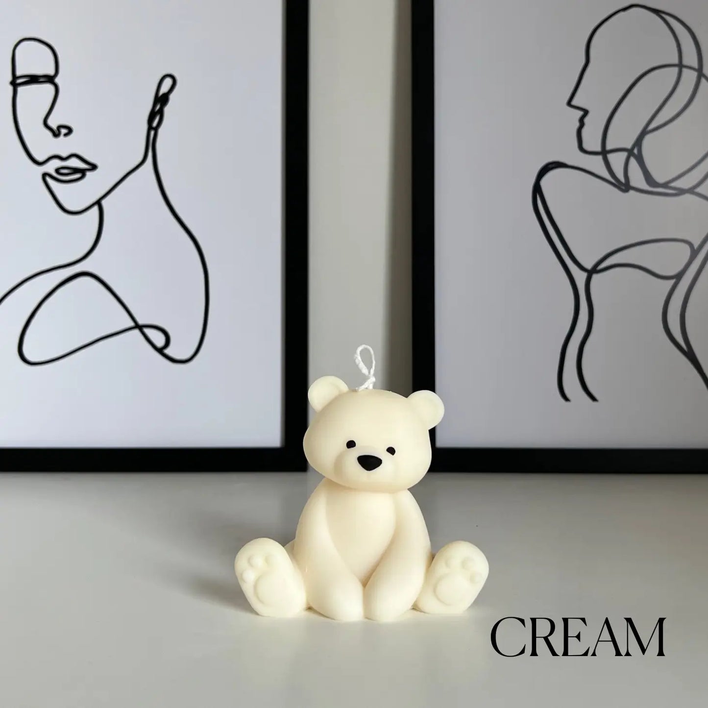 Teddy Bear Candle