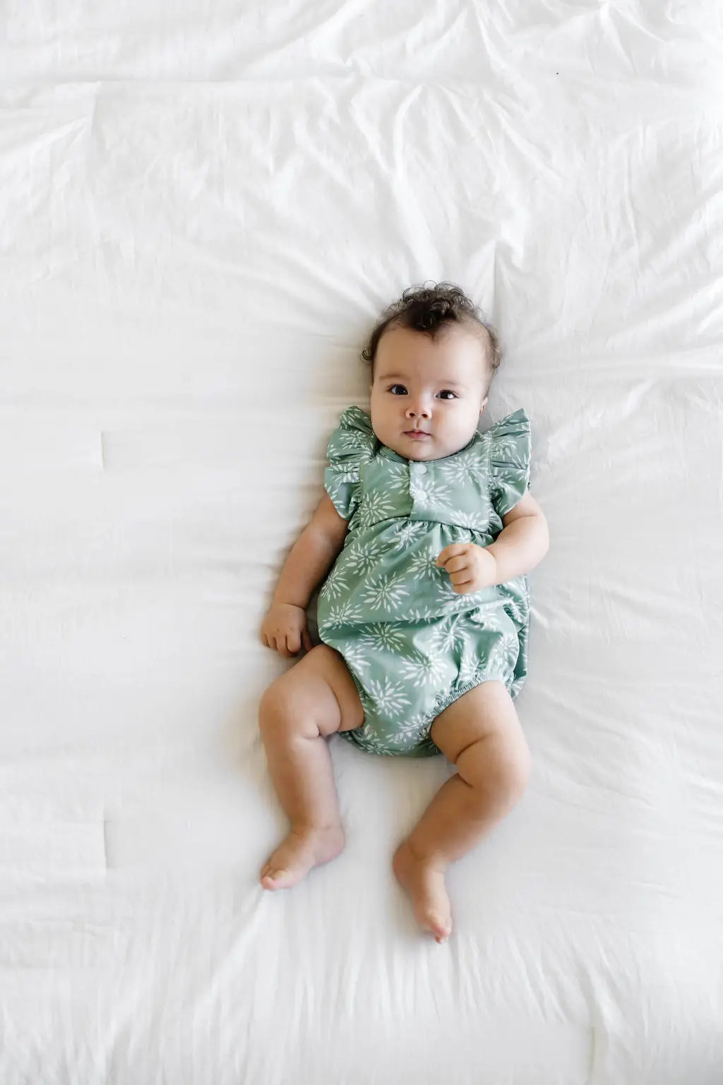 Betsy Romper in Garden Sparkle