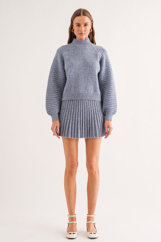 Gabrielle Dusty Blue Sweater