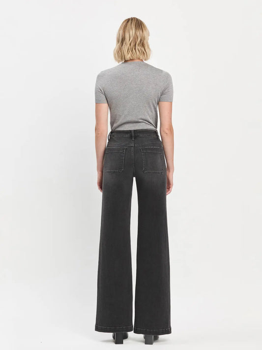 High Rise Wide Trouser Jeans