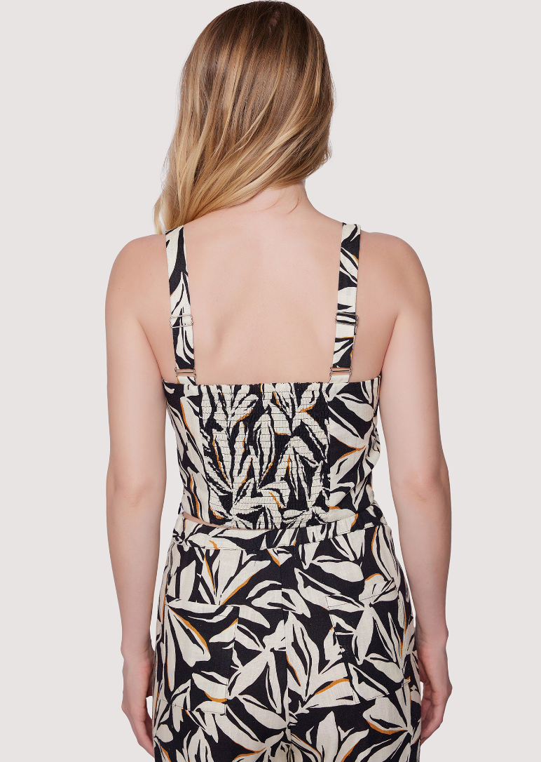 genevieve tropical flair top