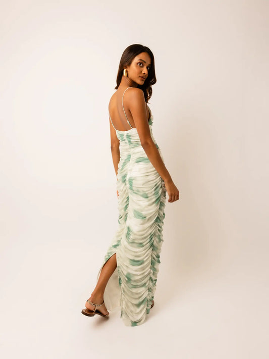 Summer Spaghetti Strap Maxi Dress