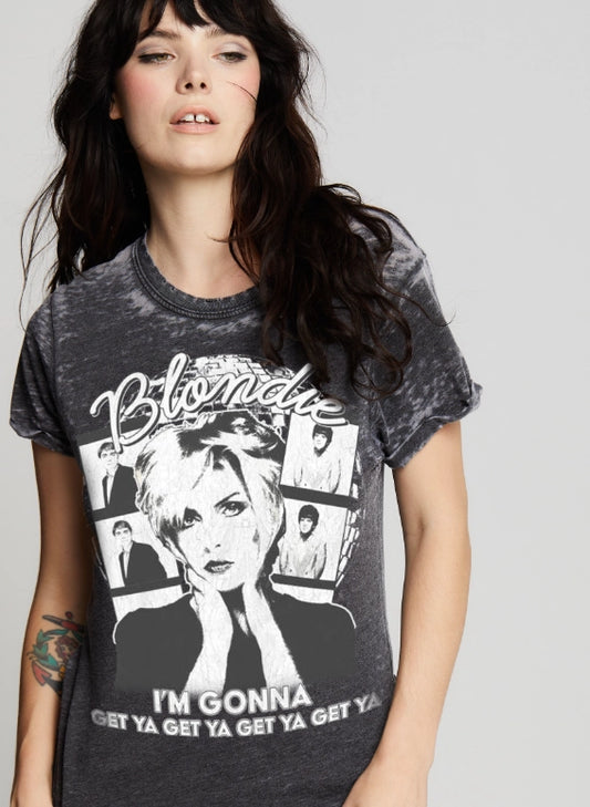 Blondie Get Ya Burn Out Tee