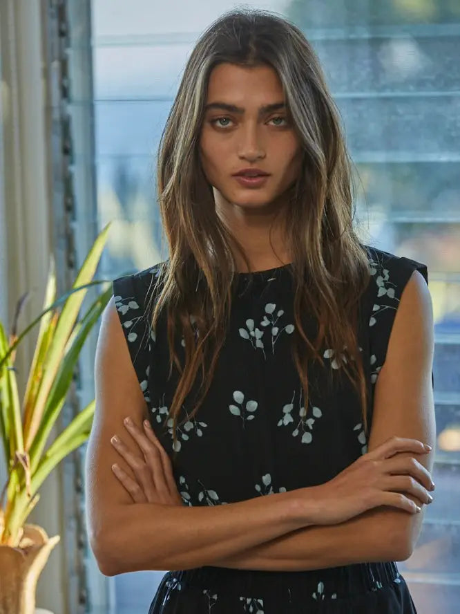 Montana Sleeveless Floral Top