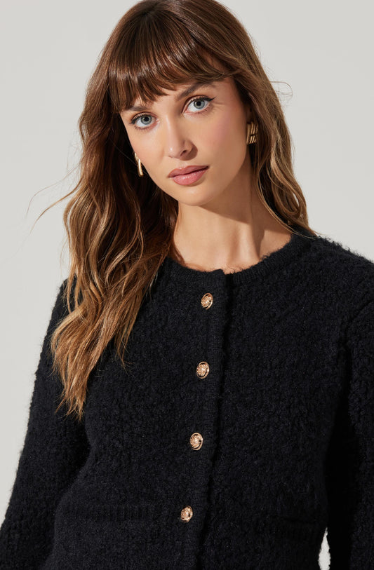 Myrtle Wool Blend Cardigan Sweater