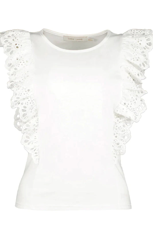 Bruna Eyelet Tee