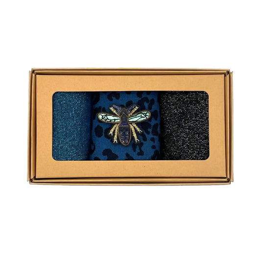 Sixton London Box of Socks with Pin