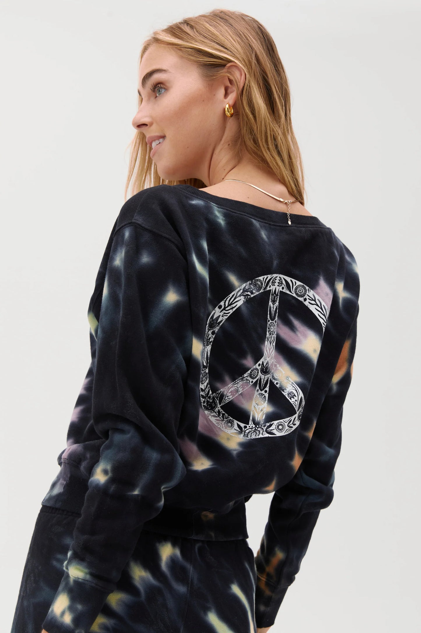Peace Vida Off Shoulder Sweater