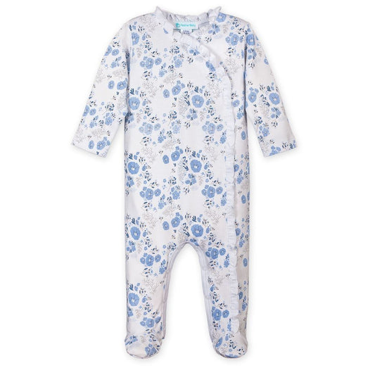 Ruffle Kimono Footie
